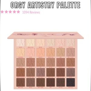 Jeffree Star Orgy Neutral Palette Lightly Used